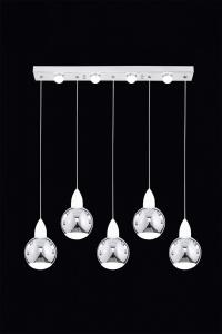 TORİNO 5 Lİ SIRALI KROM POWER LED