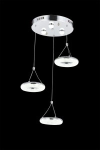 uzay 3lü sarkıt krom